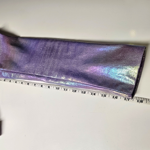 S Forever21, holographic, dichroic, iridescent, rainbow, lavender jacket. - Picture 12 of 12